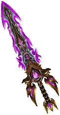 Silver Heart Magic Two-Handed Sword