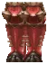 Crimson Skull Boots